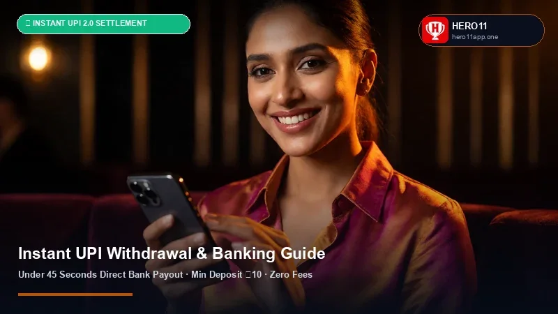 Hero11 Instant UPI Withdrawal & ₹10 INR Deposit Tutorial